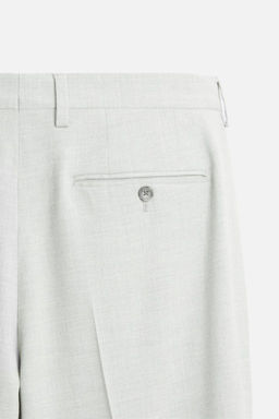 TEXTURED SUIT TROUSERS - Zara фото 8