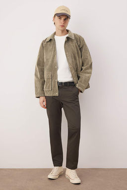 Siyah Erkek Gabardin Dokulu Kumas Pantolon TMNAW26PL00026 - Trendyolmilla фото 50
