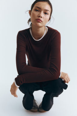 Top en mezcla de lana - H&m фото 6