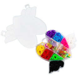 Hobbius SLB-20 Набор для плетения из резинок Сердце с крыльями 450 шт ассорти  фото 3