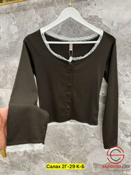 Джемпер женский с гипюром - Bruno фото 2