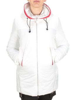 2098-1 WHITE Куртка демисезонная женская Y SILK TREE (100 гр.синтепона) - Фабричный китай фото 2