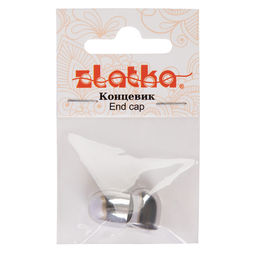 Zlatka Концевик FMK-E09 10 х 12 мм 5 х 2 шт 03 под античное серебро  фото 3