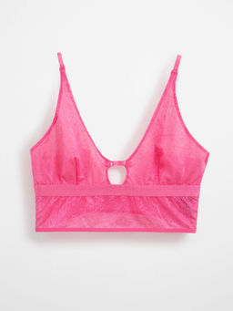 CONTE FLORAL TATTOO LBE 2871 Бюстье женское barbie pink - Conte elegant фото 5