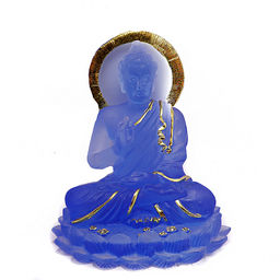 Статуэтка Будда на троне великий талисман, символ достатка, богатства 9см