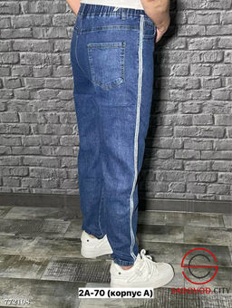 Мужские джинсы на резинке - Bruno фото 3