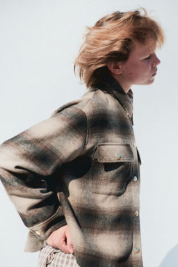 Chaqueta camisera oversize - H&m фото 5
