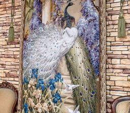 Павлиний дуэт - гобеленовое панно - Гобеленглавснаб фото 2