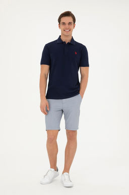 Мужская темно-синяя базовая футболка - U.s. polo assn фото 11