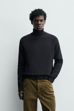 TEXTURED WOOL JUMPER - Zara фото 2