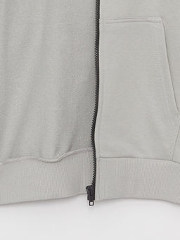Rahat Kal?p Kap??onlu Erkek ?ocuk Fermuarl? Sweatshirt - Waikiki фото 2