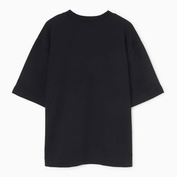 Футболка мужская из органического хлопка MINAKU REGULAR FIT: чёрная, р-р 44