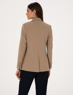Bej Slim Fit Ceket - Pierre cardin фото 5