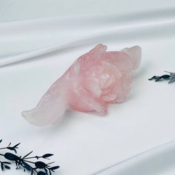 Цветок из Розового кварца