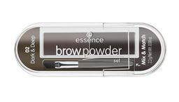 essence Тени для бровей Brow Powder Set, 02 для брюнеток