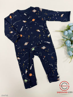 Комбинезон интерлок на молнии