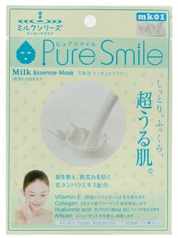 Маска для лица SunSmile PureSmile N00X Milky Lotion Aloe Essense Mask косметическая молочный лосьо, ,