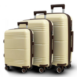 Чемодан (комплект из 3-х) УЦЕНКА 11362 Васильковый