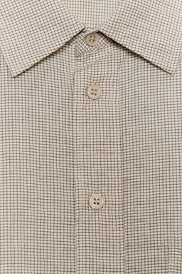 TEXTURED OVERSIZE SHIRT ZW COLLECTION - Zara фото 7