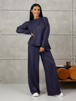 Костюм женский под замшу мод.2082