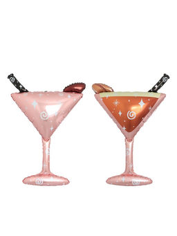 Воздушный шар фольгированный 44" «Бокал мартини», фигура