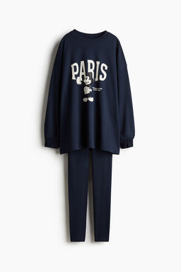Pijama estampado - H&m фото 4