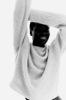 Jersey oversize en mezcla de alpaca - H&m фото 3