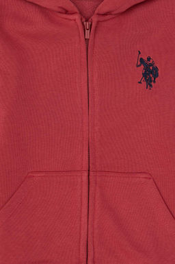 Базовый свитшот Cherry для мальчика Неожиданная скидка в корзине - U.s. polo assn фото 3