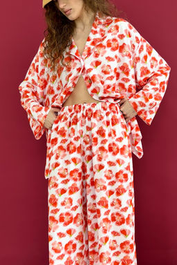 Блузка СЕТ113/02/Маки - M&G all natural фото 8