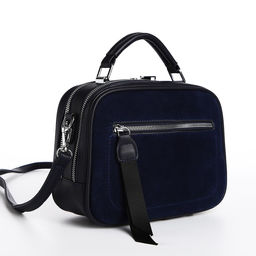 Сумка-саквояж на молнии, цвет синий - Simaland фото 3