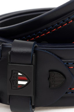 Мужской темно-синий ремень Неожиданная скидка в корзине - U.s. polo assn фото 4