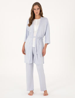 Beyaz 3l_ Lohusa Pijma Tak_m_