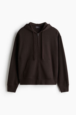 Chaqueta de punto con capucha Loose Fit