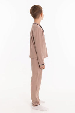 Пижама М224113а коричневый
