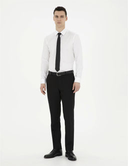 Beyaz Slim Fit Uzun Kollu Basic G_mlek - Pierre cardin фото 4