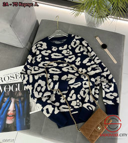 Пуловер женский с принтом - Bruno фото 2