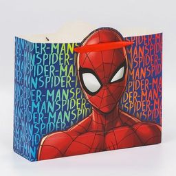 Пакет подарочный "Spider-man", Человек-паук, 40х31х11,5 см