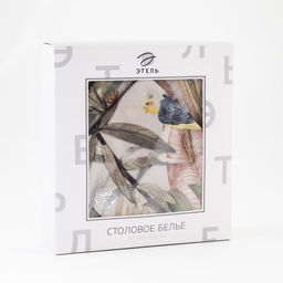 Набор кухонный «Этель. Райский сад», скатерть 180×150 ± 3 см, салфетки 8 шт.