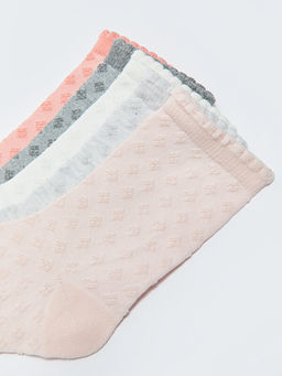 Kendinden Desenli K?z ?ocuk Soket ?orap 5li - Waikiki фото 3