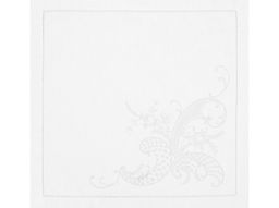 Салфетка 01с-44ЯК 45*45 "Кружева" цв. белый (по 6 шт