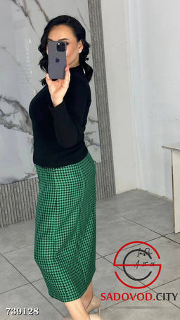 Женский костюм с юбкой двойка