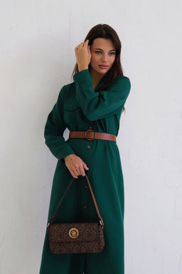 Платье-рубашка с английским воротником - Martichelli фото 143