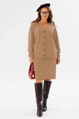 Костюм Anastasia 1195.1 бежевый
