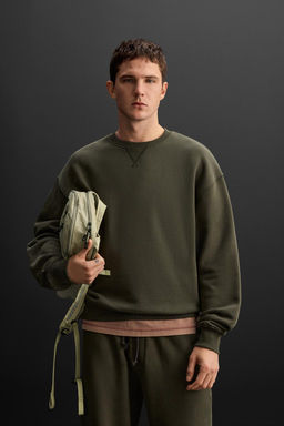 ROUND NECK SWEATSHIRT - Zara фото 2