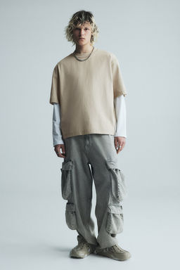 Camiseta lavada Boxy Fit