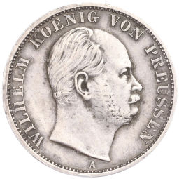 1 союзный талер 1869 года A Пруссия