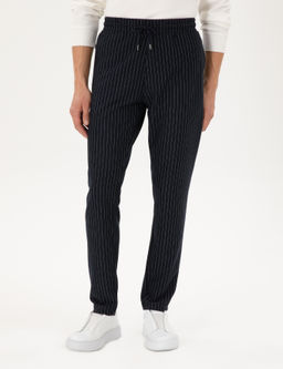 Спортивные штаны Pierre Cardin Slim Fit темно-синие