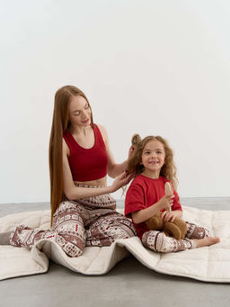 Топ укороченный "Рябина" женский