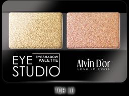Alvin Dor AES-14 Тени для век двойные EYE STUDIO тон 10 5г