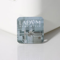 Контейнер для хранения с крышкой LaDom «Лёгкость», 25.7×18×16 см, белый